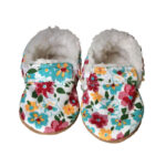 Moccs Tela Flores - borreguito interior