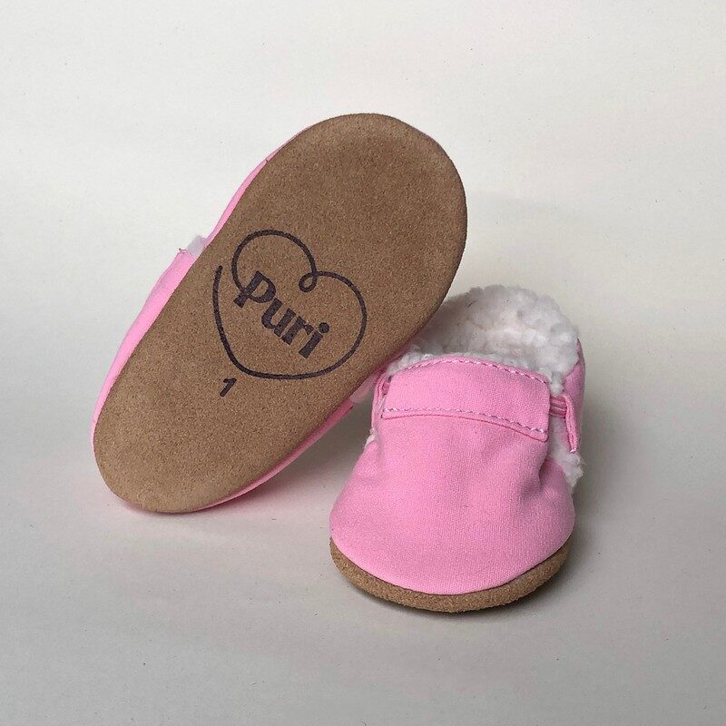 Moccs Tela Rosa – borreguito interior