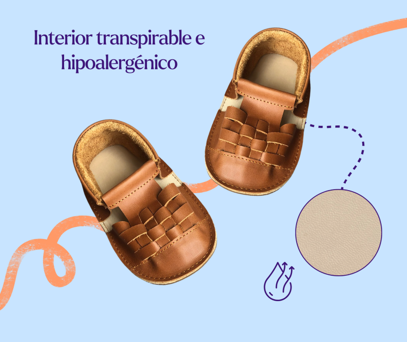 Sandalias Colán Camel - Imagen 4