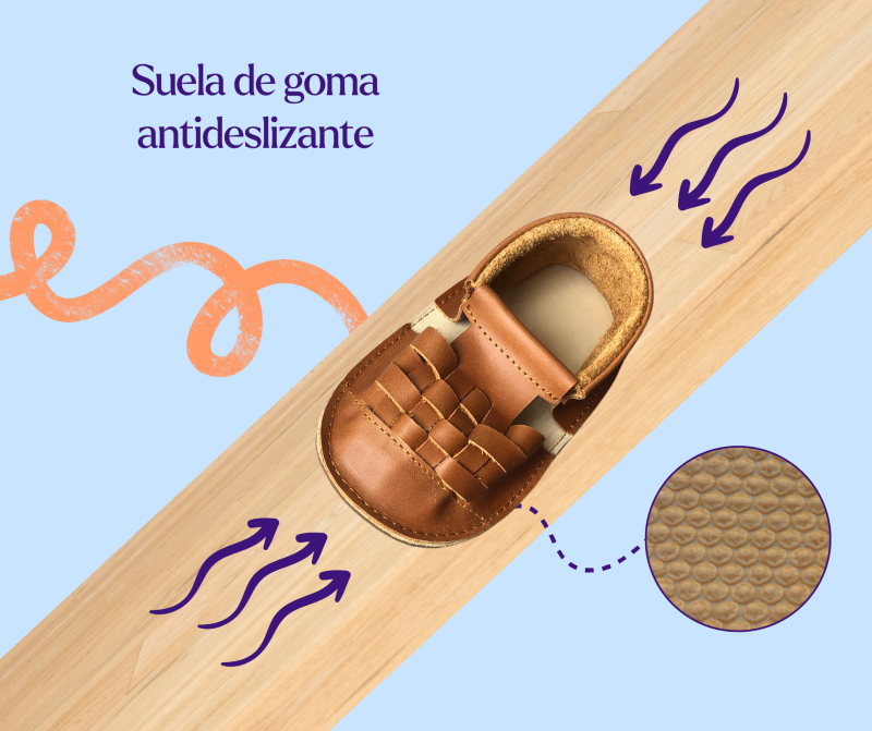 Sandalias Colán Camel - Imagen 5