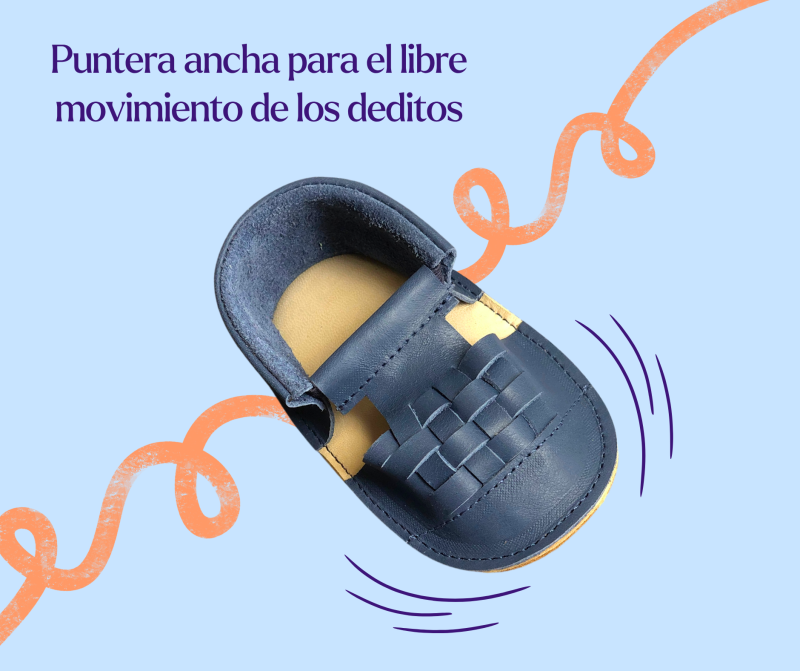 Sandalias Colán Azul - Imagen 3