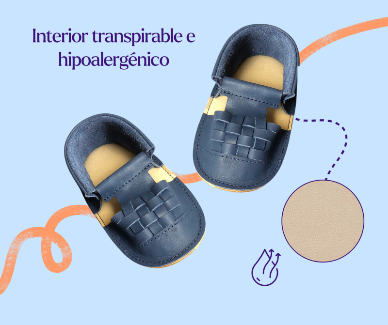 Sandalias Colán Azul - Imagen 4