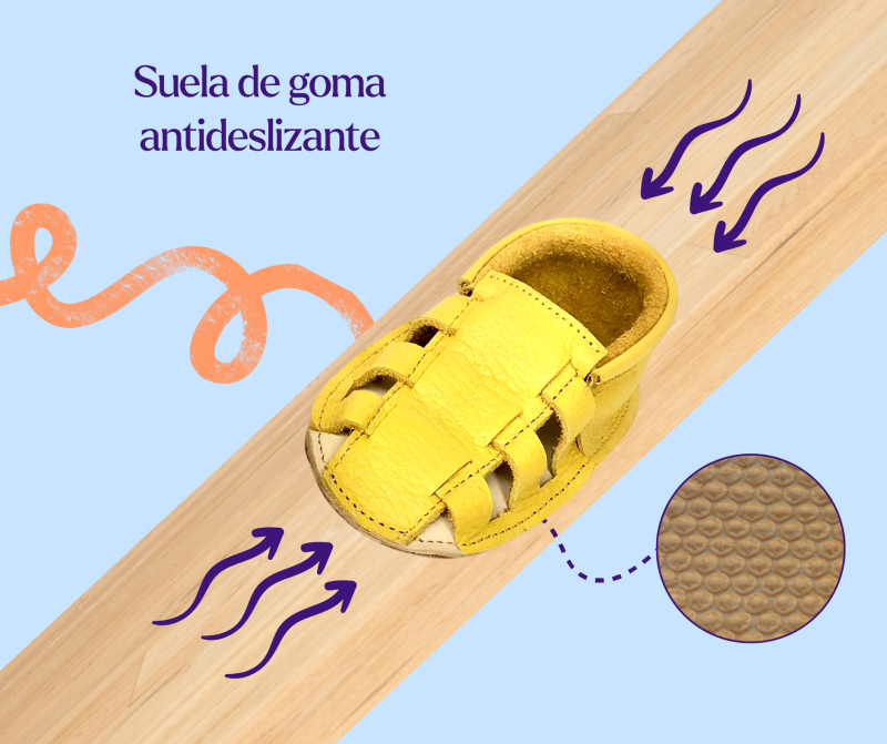 Sandalias Mancora Amarillo - Imagen 5